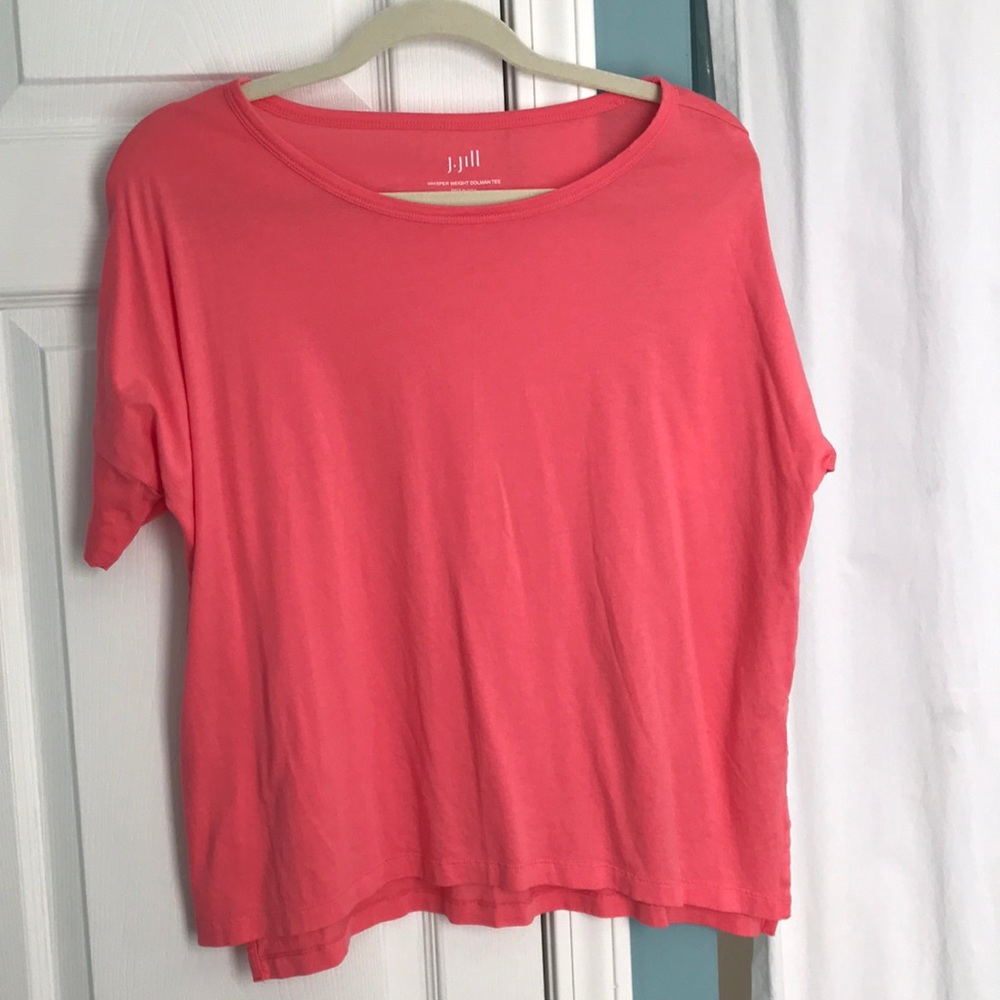 Coral J. Jill dolman sleeve top